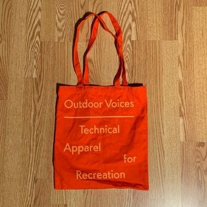NWOT Outdoor Voices Signature Tote